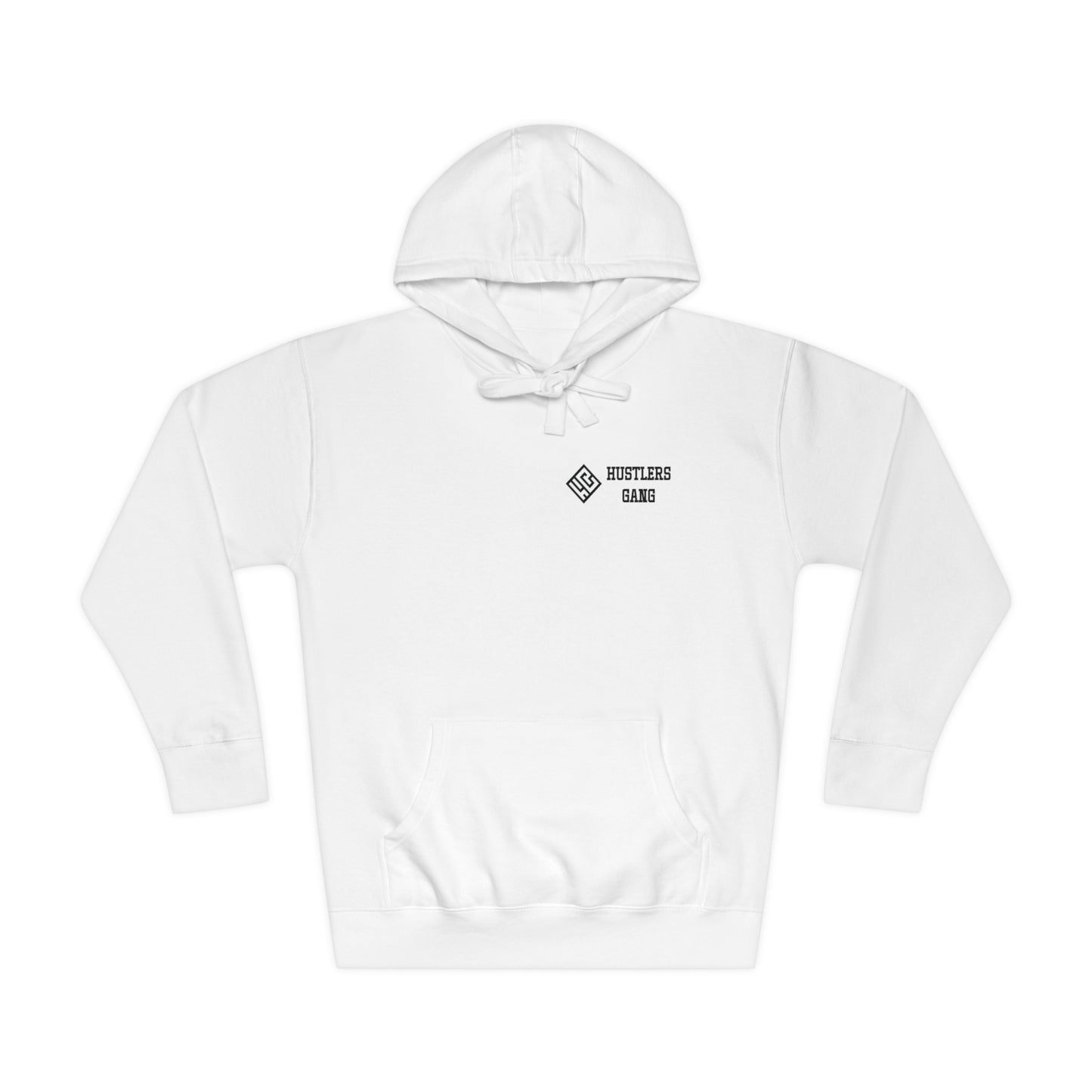 Unisex white Fleece Hoodie Spider Collection.